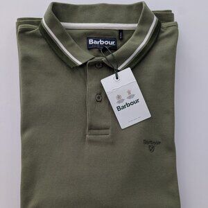 Barbour Otterburn Polo pique Cotton shirt XXL burnt Olive